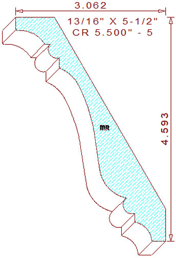 Crown 5-1/2" - 5 Crown 5-1/2" - 5