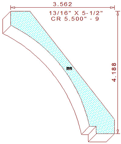 Crown 5-1/2" - 9 Crown 5-1/2" - 9
