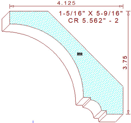 Crown 5-9/16" - 2