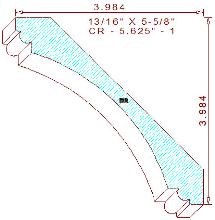 Crown 5-5/8" - 1 Crown 5-5/8" - 1