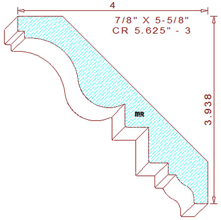 Crown 5-5/8" - 3 Crown 5-5/8" - 3