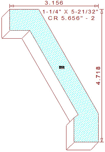 Crown 5-21/32" - 2 Crown 5-21/32" - 2