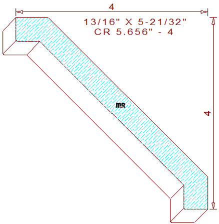 Crown 5-21/32" - 4 Crown 5-21/32" - 4