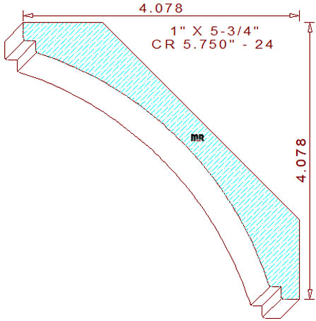 Crown 5-3/4" - 24 Crown 5-3/4" - 24