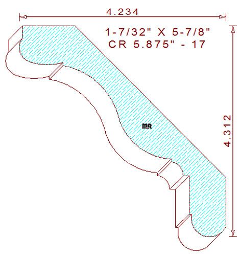 Crown 5-7/8" - 17 Crown 5-7/8" - 17