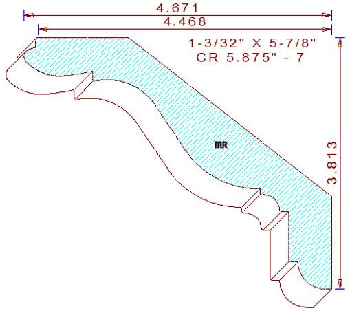 Crown 5-7/8" - 7 Crown 5-7/8" - 7