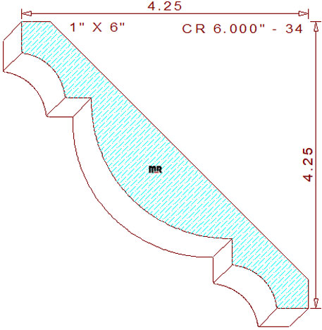 Crown 6" - 34