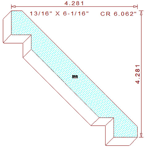 Crown 6-1/16" Crown 6-1/16"