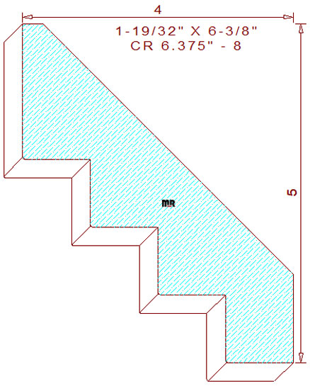 Crown 6-3/8" - 8 Crown 6-3/8" - 8