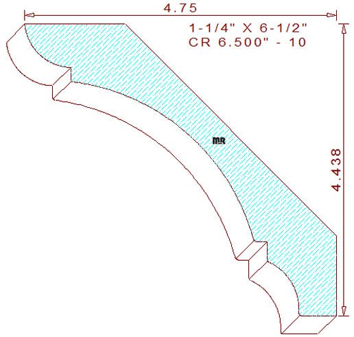 Crown 6-1/2" - 10 Crown 6-1/2" - 10