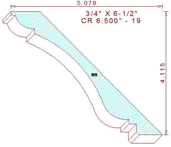 Crown 6-1/2" - 19 Crown 6-1/2" - 19
