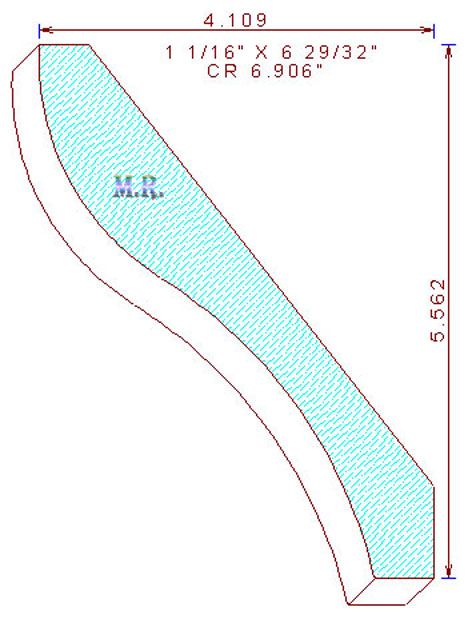 Crown Moulding 6-29/32"