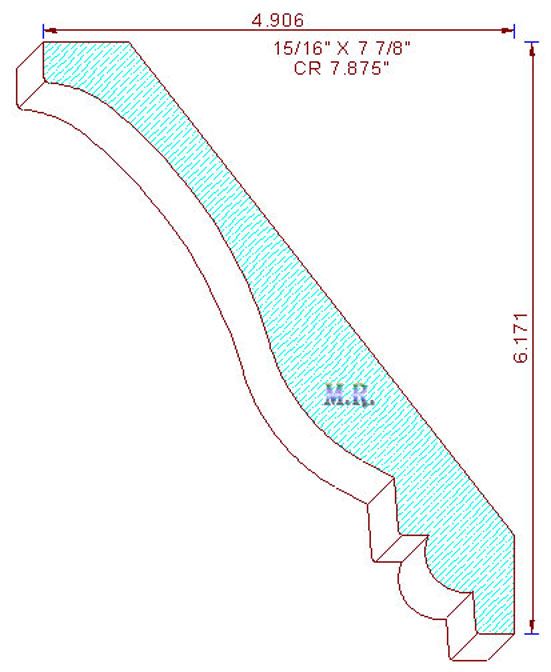 Crown Moulding 7-7/8"