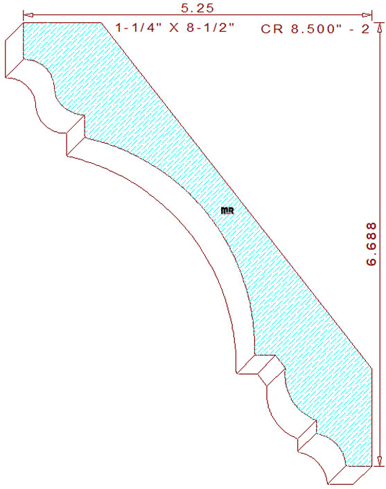 Crown 8-1/2" - 2 Crown 8-1/2" - 2