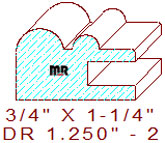 Drawer Front Moulding 1-1/4" - 2