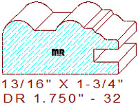 Drawer Front Moulding 1-3/4" - 32