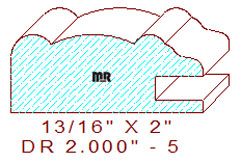 Drawer Front Moulding 2" - 5 