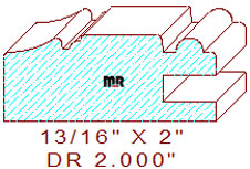 Drawer Front Moulding 2"