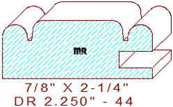 Drawer Front Moulding 2-1/4" - 44 Drawer Front Moulding 2-1/4" - 44