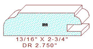 Cabinet Door Moulding 2-3/4" 