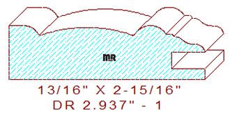 Cabinet Door Moulding 2-15/16" - 1