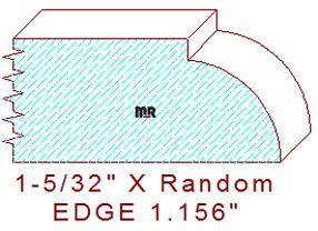 Edge Moulding 1-5/32" Edge Moulding 1-5/32"