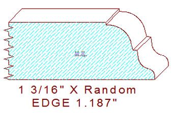 Edge Moulding 1-3/16"