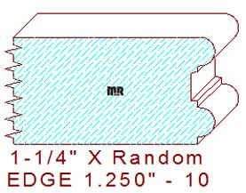 Edge Moulding 1-1/4" - 10