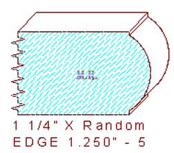 Edge Moulding 1-1/4" - 5