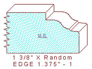 Edge Moulding 1-3/8" - 1