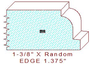 Edge Moulding 1-3/8"