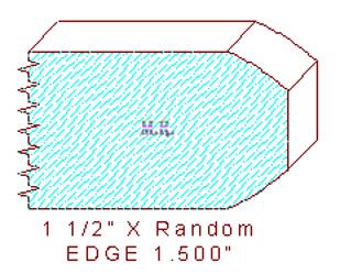 Edge Moulding 1-1/2"