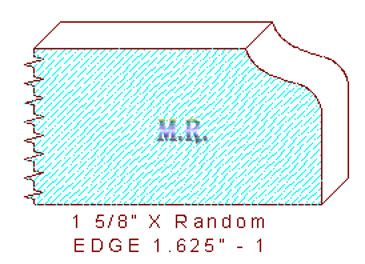 Edge Moulding 1-5/8" - 1