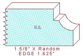 Edge Moulding 1-5/8" Edge Moulding 1-5/8"