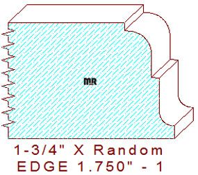 Edge Moulding 1-3/4" - 1