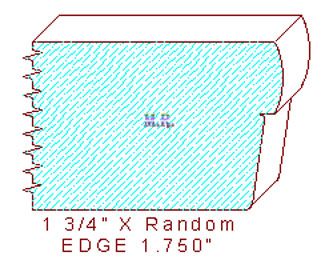 Edge Moulding 1-3/4"