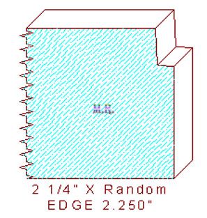 Edge Moulding 2-1/4"