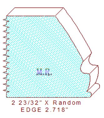 Edge Moulding 2-23/32"