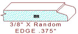 Edge 3/8" Edge 3/8"