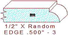 Edge 1/2" - 3 Edge 1/2" - 3