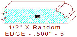 Edge 1/2" - 5 Edge 1/2" - 5