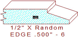 Edge 1/2" - 6 Edge 1/2" - 6
