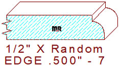 Edge 1/2" - 7 Edge 1/2" - 7