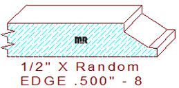 Edge 1/2" - 8 Edge 1/2" - 8