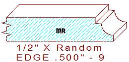 Edge 1/2" - 9 Edge 1/2" - 9