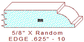 Edge 5/8" - 10 Edge 5/8" - 10