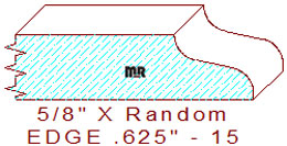 Edge 5/8" - 15 Edge 5/8" - 15