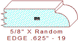 Edge 5/8" - 19 Edge 5/8" - 19