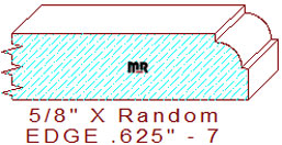 Edge 5/8" - 7 Edge 5/8" - 7