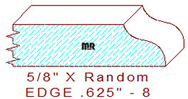 Edge 5/8" - 8 Edge 5/8" - 8